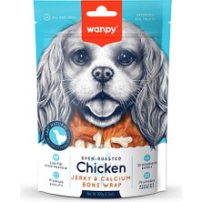 Wanpy Oven Roasted Tavuk Sargılı Kalsiyum Takviyeli Köpek Ödülü 100 gr