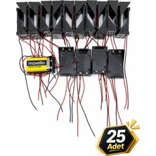 Tabis Pil Yuvası 9V Açık - 25 Adet