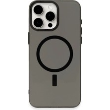 Royaleks Newface Apple Iphone 15 Pro Max Kılıf Anka Pc Magneticsafe Sert Metal Kapak - Siyah