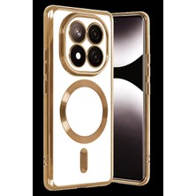 Royaleks Xiaomi Redmi Note 15 Pro 5g Kross Magneticsafe Kapak - Gold