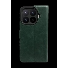 Royaleks Xiaomi Mi 17T Pro Trend S Plus Kapaklı Kılıf - Yeşil