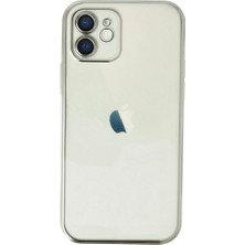 Royaleks Apple Iphone 11 Kılıf Razer Lensli Silikon - Gümüş