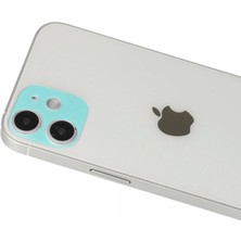 Royaleks Apple Iphone 12 Rainbow Kamera Lens Koruma Cam - Yeşil
