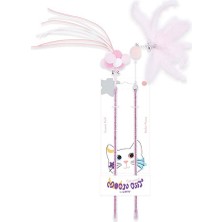 M-Pets Mooncat Olta Kedi Oyuncağı Pembe 2'li 40 cm