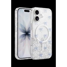 Royaleks Onegif Apple Iphone 16 Misk Simli Magsafe Kapak - Desen 3