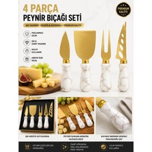 Akn Peynir Bıçağı Seti 4 Parça Sunum Bıçakları