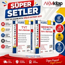 Akm Kitap Acil Yayınları Tyt Matematik ve Geometri Soru Bankası Seti 2 Kitap