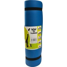 Hummel Nbr 10 mm Taşıma Askılı Pilates Minderi Yoga Matı Mavi