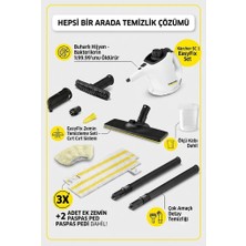 Karcher Sc 1 Easyfix Kompakt Buharlı Temizleyici ve Zemin Mopu 1200 W + Yedek Paspas