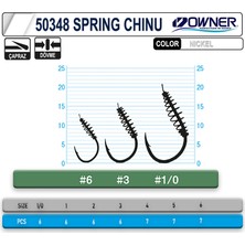 Owner 50348 Spring Chinu Nickel Iğne
