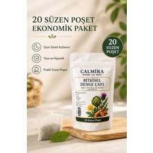 Calmira Enginar - Deve Dikeni - Karahindiba 20 Süzen Poşet Çay (Bitkisel Denge Çayı)