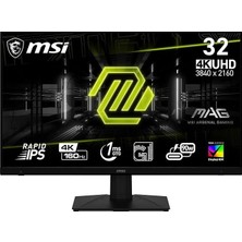 MSI Msı Mag 322UPF 32" 1 Ms 4K Pivot IPS 160 Hz Oyuncu Monitörü - Outlet