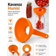 Akn Pratik Kavanoz Hunisi Kolay Doldurma Aparatı