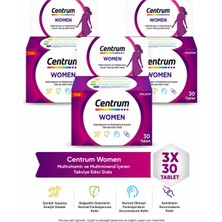 Centrum Women 30 Tablet 3 Adet