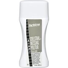 Yachticon - Paslanmaz Çelik ve Pirinç Için Ekstra Güçlü Metal Cila (250 Ml): Kararmış, Paslanmış ve Matlaşmış Metallere Profesyonel Dokunuş!