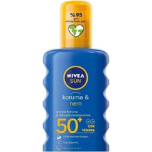 Nacario Nıvea Sun Koruma&nem Nemlendirici Güneş Spreyi Gkf 50+ 200ML