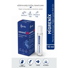NutriBio Migrenix Rahatlatıcı Masaj Yağı Nane,okaliptus ve Mentol Içeren ROLL-ON10ML