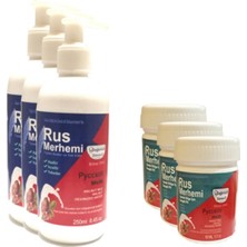 Rota Style Olegovich Medicine Rus Merhemi Tüy Dökücü 250 ml 3 Adet + Genital Bölge Kremi 50 ml 3 Adet