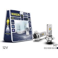 Niken LED Far Ampul Takımı H7 Solo Serisi