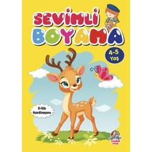 Yağmur Çocuk Yağmur Sevimli Boyama (4-5 Yaş)