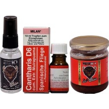 Rota Style Bizon BIZ10 Sprey 25ML Cantharıs D6 Kadın Damla 10ML BIZ10 Macun 240GR