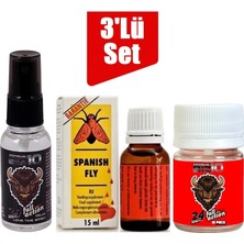 Rota Style Bizon Sprey Spanish Fly Kadin Kadın Damla Bizon 100MG 10'lu