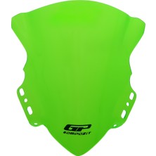 Gp Kompozit Kawasaki Ninja 250 Sl 2015 - 2016 Uyumlu Ön Cam Yeşil 30 cm