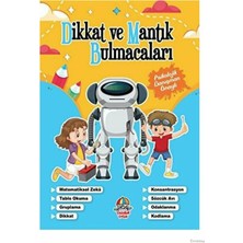 Yağmur Çocuk Yağmur Dikkat ve Mantık Bulmacaları-Mavi Kitap