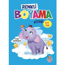 Yağmur Çocuk Yağmur Renkli Boyama Kitabı (5-6 Yaş)
