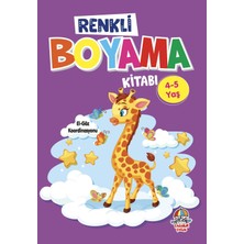 Yağmur Çocuk Yağmur Renkli Boyama Kitabı (4-5 Yaş)