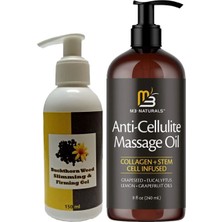 Rota Style Selülitleri Gidermeye Masaj Yağı Anti-Cellulite Massage Oil 240 ml + Buckthorn Fazla Yağlarınızı Yakmaya Inceltmeye Masaj Kremi 150 ml