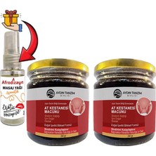 Rota Style Atkestanesi Macunu: 2 Adet Aydın Tanzim Birliğinden 240 gr Macun + 30 ml Çörek Otu Masaj Yağı