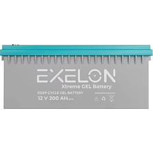 Exelon Xtreme 12V-200AH Solar Jel Akü