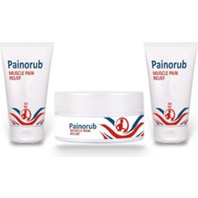 Rota Style Painorub Muscle Pain-Relief Cream 50 ml / Ağrı Gidermeye Yardımcı Teskin Krem 3'lü Paket