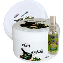 Rota Style Süper Muzicevi Krem 2 Adet Bölgesel Bakım Relax Kremi 125 ml + Yanında Hediye 30 ml Çörek Otu Yağı