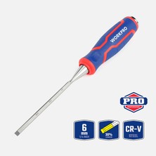Workpro WP243004 6mm Profesyonel Iskarpela (5'li Paket)
