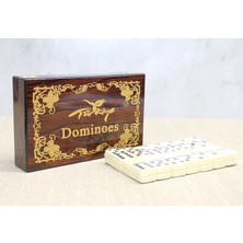 Hace Bazaar Ahşap Kutulu Domino Oyunu ALK4220