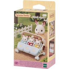 Budi Sylvanian Families Üçüz Bebek Arabası