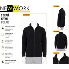 Newwork 2 Cepli Kışlık Siyah Polar