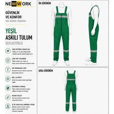 Newwork 16/12 Yazlık Askılı Iş Tulumu
