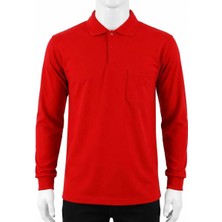 Newwork Polo Yaka Uzun Kol Open-End Yazlık Tshirt