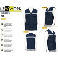 Newwork Reflektörlü Kot Yelek