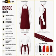 Newwork Boyundan Askılı Ayarlı (Cepli) Aşcı Önlüğü