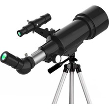 Forestia 400X70MM Hd Refraktör Teleskop - 150X Büyütme Telefon Adaptörlü - Profesyonel Kara ve Uzay Seyir