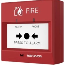 Hikvision Hf-Cmp1 Konvansiyonel Yangın Alarm Butonu,tekrar Kurulabilir