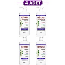 Restorex Saç Dökülmesine Karşı Şampuan 900 ml - Sağlıklı Uzama Etkili 4 Adet