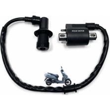 Koçak Motor Arora Leader 50 / 125 -Akalite- Ateşleme Bobini ve Buji Başlığı