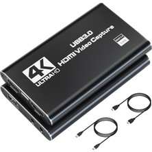 Lunatic 8014 4K 30 Hz Video Capture Ultra Hd Hdmı'dan USB 3.0'a Hdtv Ps4, Switch, Xbox One & Xbox 360  30hz