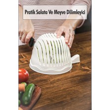 Mabelme Store Pratik Salata ve Meyve Dilimleyici & Pratik Süzgeç