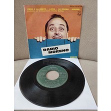 Plakperest Dario Moreno  –  Viens A La Casita  -  1960  Fransa Basım  Ep Plak